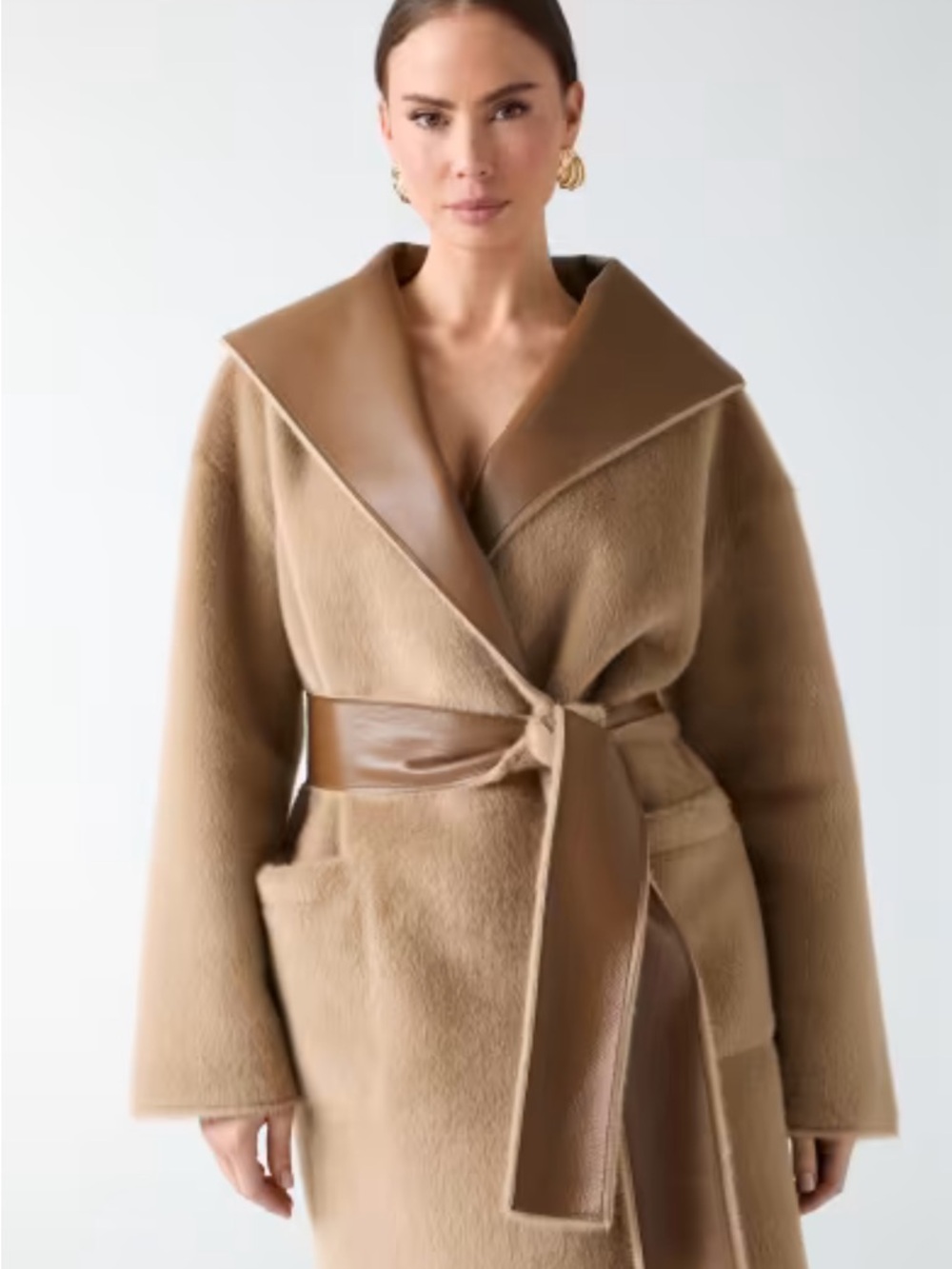 Marciano by Guess Ines Reversible Faux-Leather Coat - Picture 5 of 12